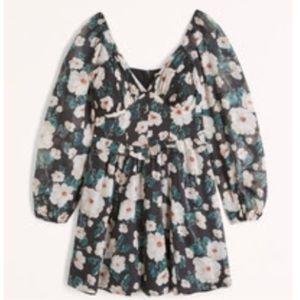 Abercrombie floral mini dress